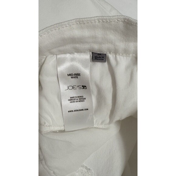 Joe's Jeans Women's Mid-Rise Skinny Ankle In White Size 32 NWT - Picture 9 of 9